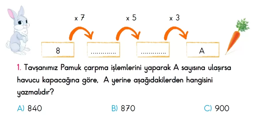 3. Sınıf Türkiye Geneli Süreç İzleme Sınavı-2 (ONLİNE ve PDF)