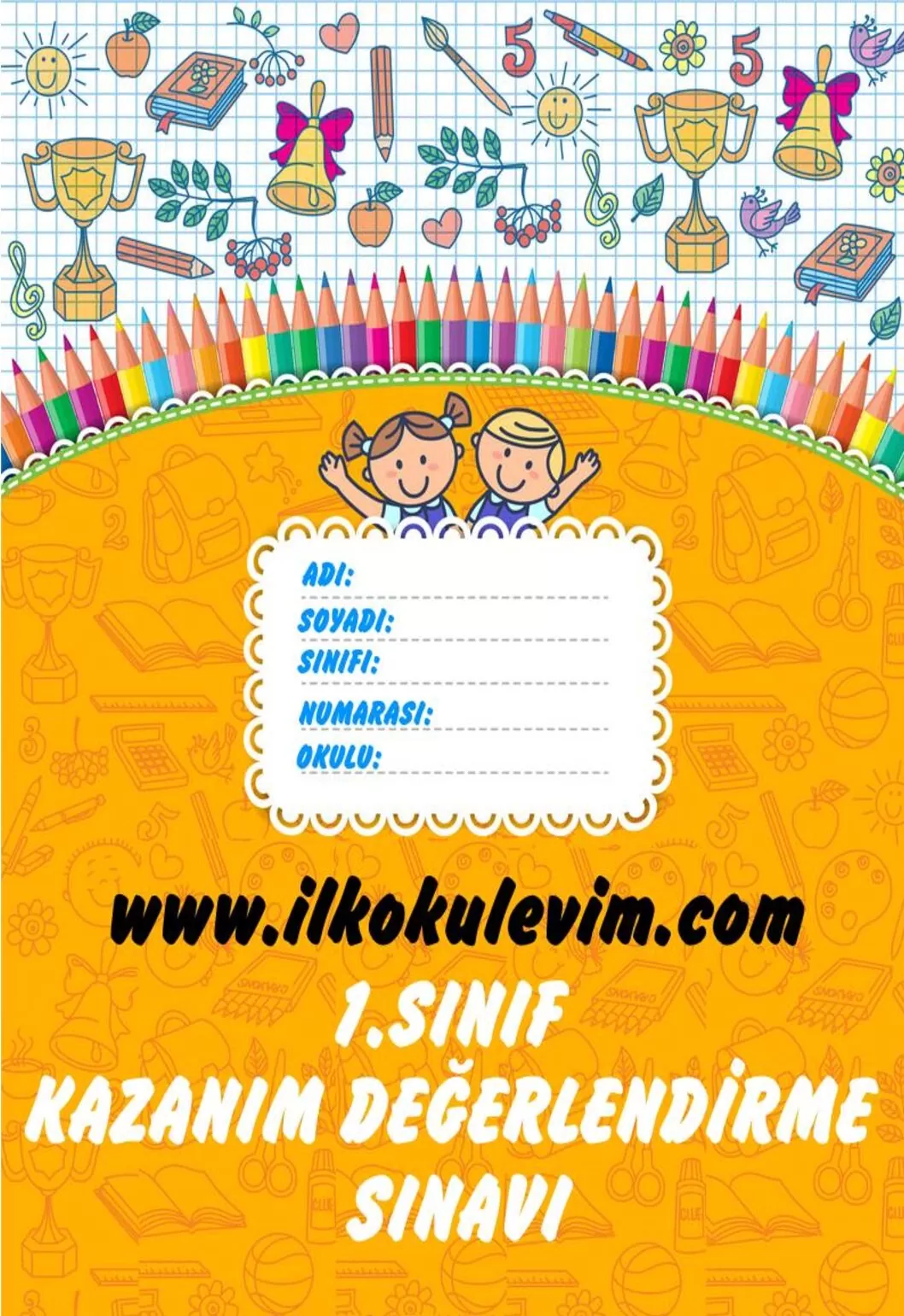1. Sınıf Nisan Ayı Deneme Sınavı 2 (PDF)