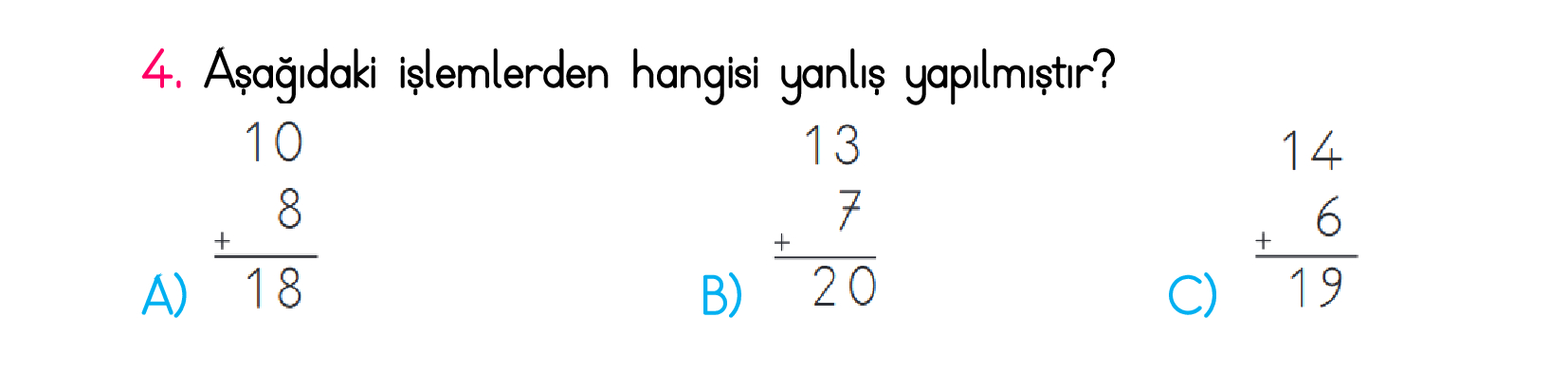 1. Sınıf Türkiye Geneli Kazanım Değerlendirme Sınavı 2