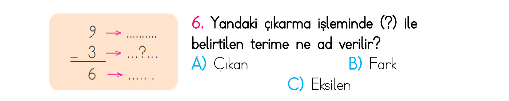 1. Sınıf Türkiye Geneli Kazanım Değerlendirme Sınavı 2