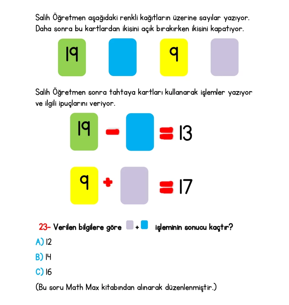 1.Sınıf İlkokulevim Yeni Nesil Sorular 26/03/2022