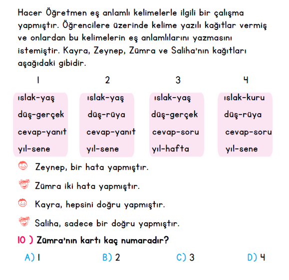 4.Sınıf Ekim Ayı Süreç İzleme Sınavı-1