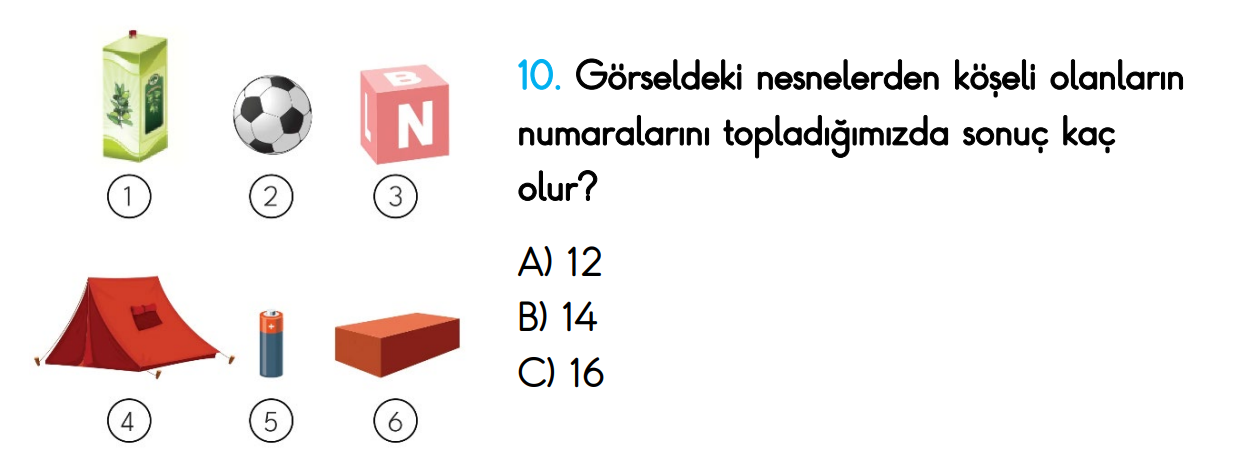 2.Sınıf Kasım Ara Tatil Değerlendirme Soruları
