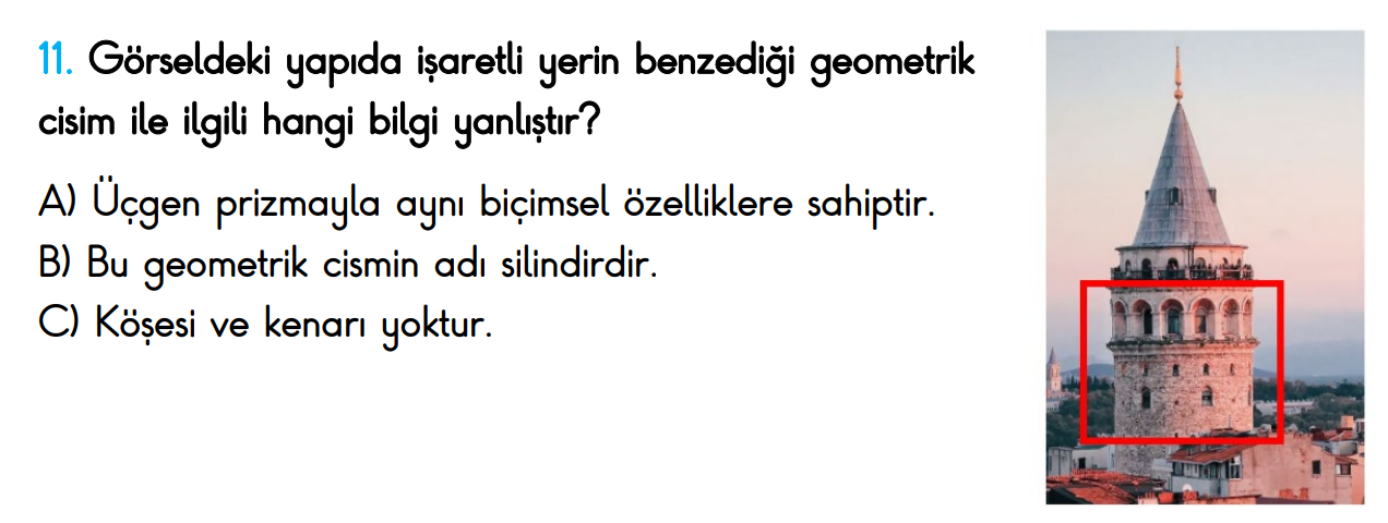 2.Sınıf Kasım Ara Tatil Değerlendirme Soruları
