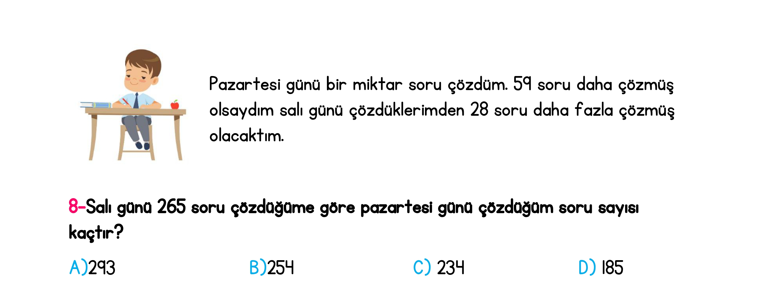 4. Sınıf Türkiye Geneli Ara Tatil Değerlendirme Sınavı