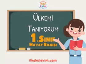 1. Sınıf Hayat Bilgisi Ülkemi Tanıyorum