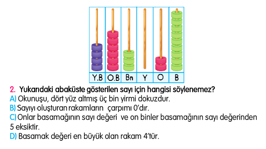 4.Sınıf Ekim Ayı Süreç İzleme Sınavı-2