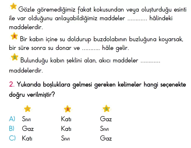 3. Sınıf Türkiye Geneli Süreç İzleme Sınavı-2 (ONLİNE ve PDF)