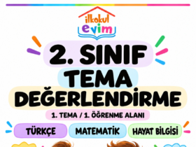 2. sınıf 1. tema değerlendirme cevap anahtarlı ve değerlendirme ölçekli kapak