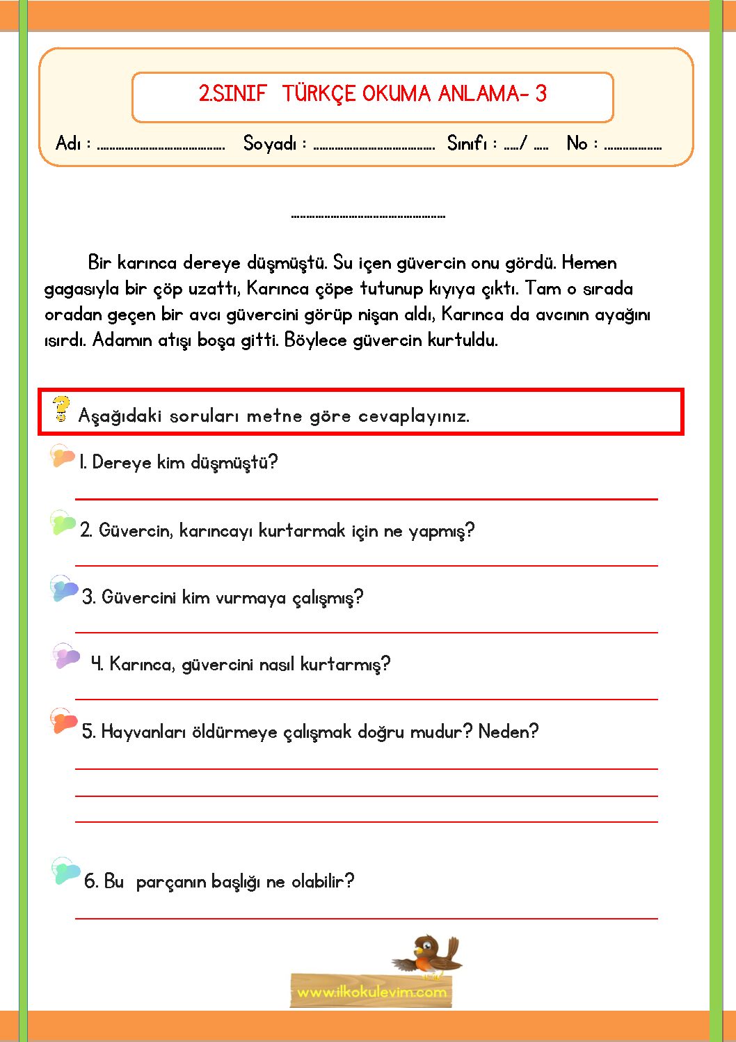 2 sinif turkce okuma anlama etkinligi 3 pdf