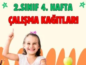 2.Sınıf 4.Hafta Çalışma Yaprakları