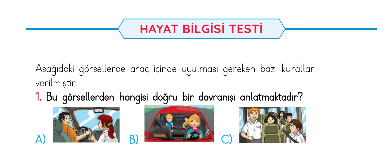 2. Sınıf Türkiye Geneli Kazanım Değerlendirme Sınavı 5