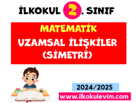 2.Sınıf Matematik Uzamsal İlişkiler (Simetri)