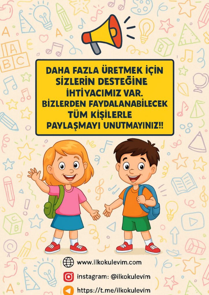 2.Sınıf Türkçe Değerlendirme