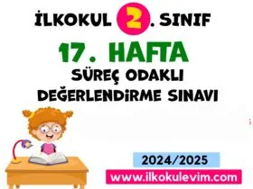 2. Sınıf 17. Hafta Değerlendirme Sınavı