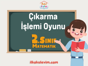 2.sinif cikarma islemi oyunu