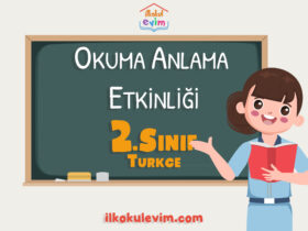 2. Sınıf Türkçe Okuma Anlama Etkinliği 1
