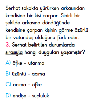 4.Sınıf Ekim Ayı Süreç İzleme Sınavı-3