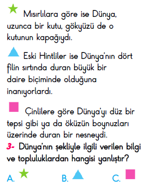 3.Sınıf Ekim Ayı Süreç İzleme Sınavı-3