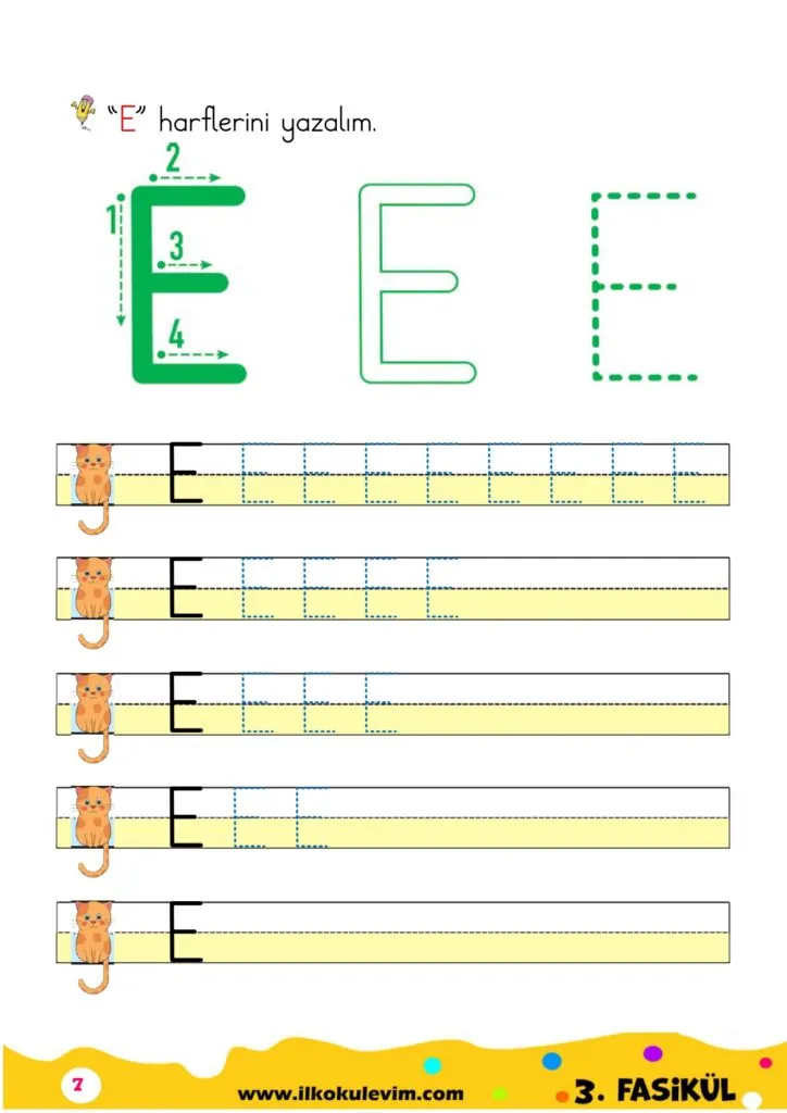 1. Sınıf E Sesi Fasikülü