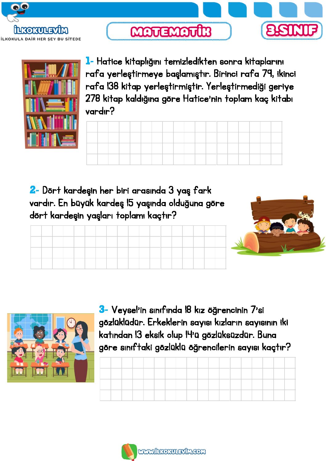 3 sinif matematik karisik problemler 1 pdf