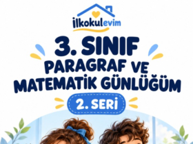 3. sınıf paragraf ve matematik günlüğüm 2. seri kapağı