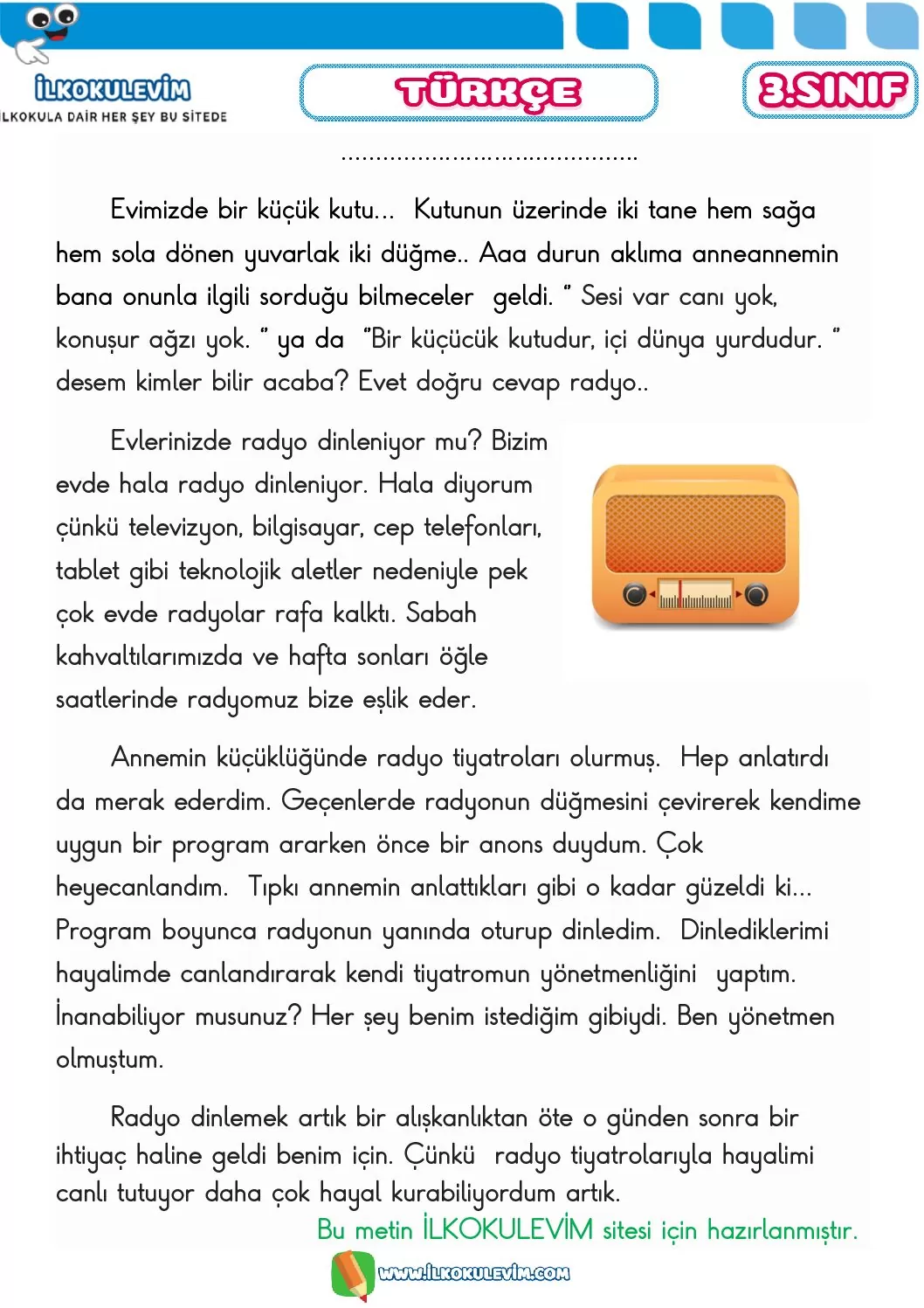 3 sinif turkce okuma anlama etkinligi 5 pdf