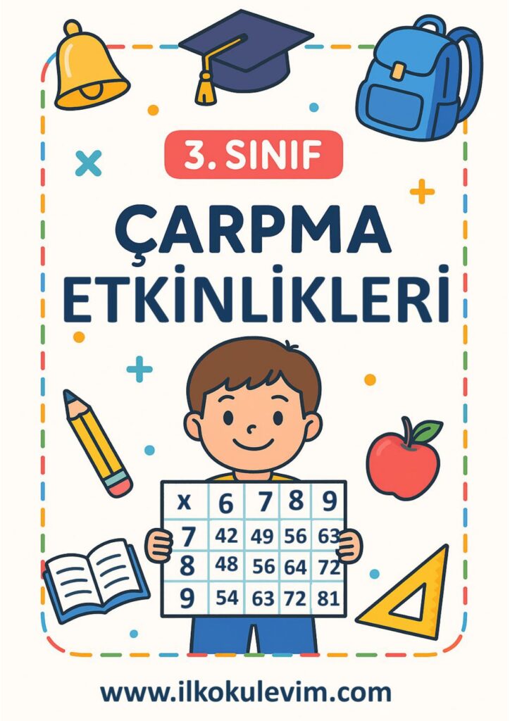 3.Sınıf Matematik Çarpma Etkinlikleri