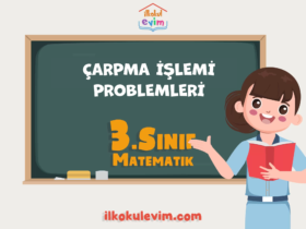 3.Sınıf Matematik Çarpma İşlemi Problemleri (ONLİNE ve PDF)