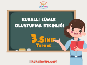 3.Sınıf Türkçe Kurallı Cümle