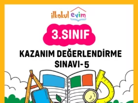 3. Sınıf Türkiye Geneli Kazanım Değerlendirme Sınavı 5