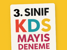 3. Sınıf Kazanım Değerlendirme Sınavı Mayıs 2025