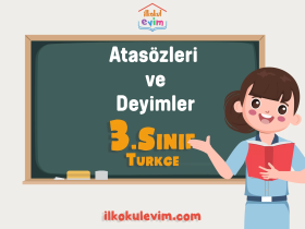 3.sinif turkce atasozleri ve deyimler