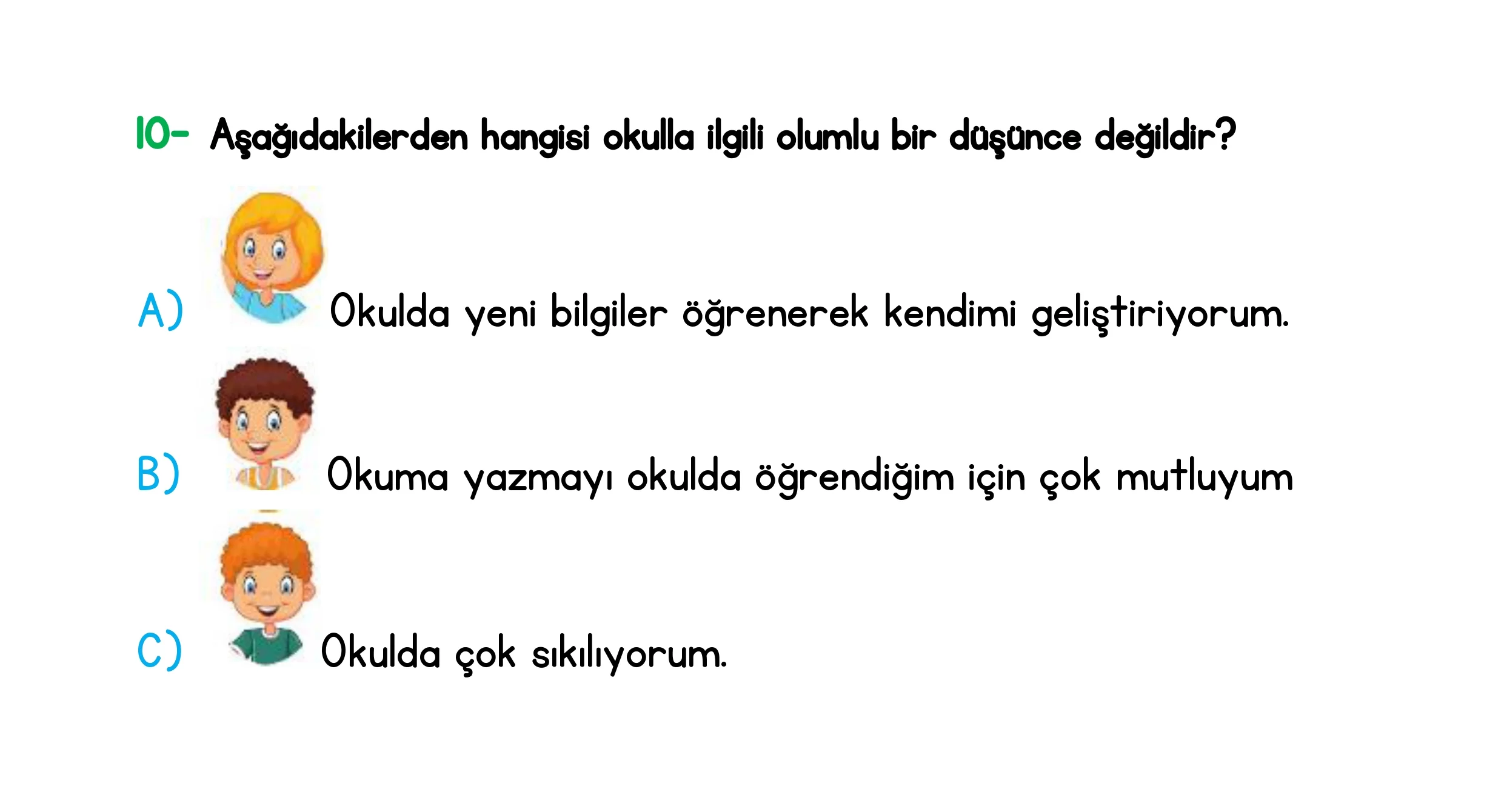 1. Sınıf Türkiye Geneli Ara Tatil Değerlendirme Sınavı