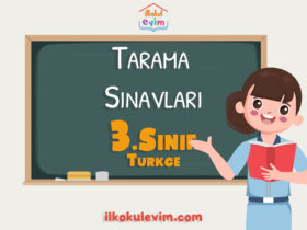 3 SINIF TURKCE TARAMA SINAVLARI