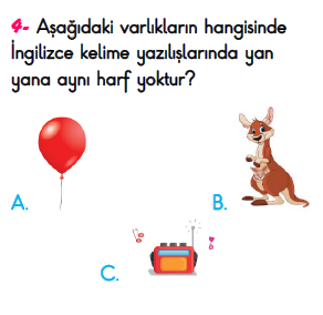 2. Sınıf İlkokul Evim Türkiye Geneli Süreç İzleme Sınavı 3