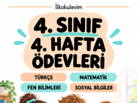 4. sınıf 4. hafta ödevi kapak önizlemesi