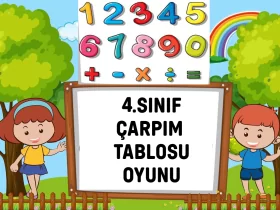 4.SINIF CARPIM TABLOSU OYUNU