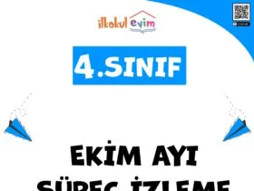 4. Sınıf İlkokul Evim Türkiye Geneli Süreç İzleme Sınavı 3