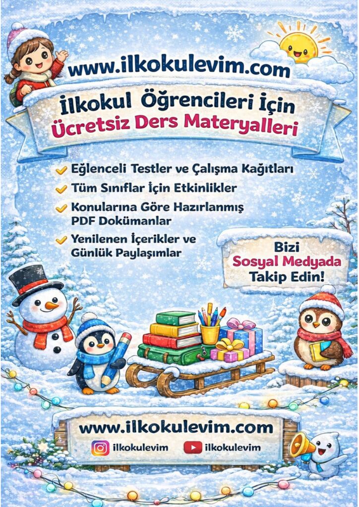 4.Sınıf Yarıyıl Tatil Kampı 1. Etkinlik