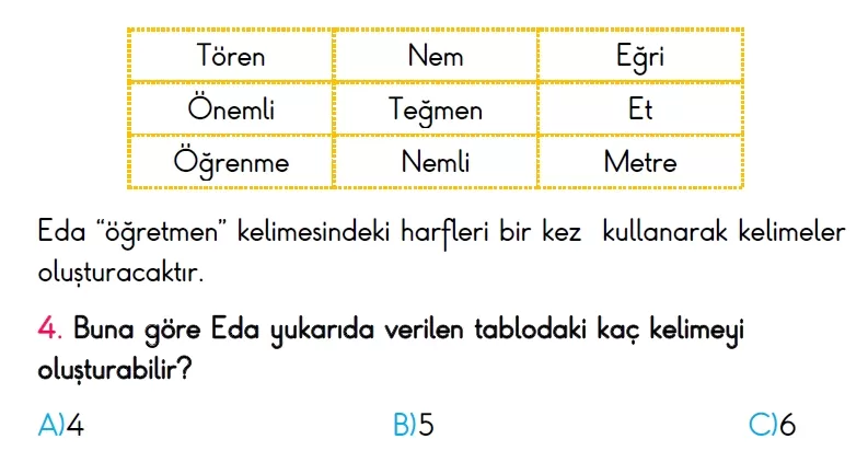2. Sınıf Türkiye Geneli Süreç İzleme Sınavı-2 (ONLİNE ve PDF)
