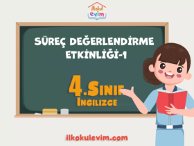 4.Sınıf İngilizce Süreç Değerlendirme -1