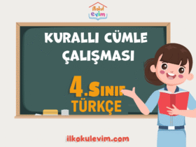 4. Sınıf Türkçe Kurallı Cümle Çalışması