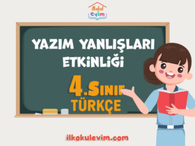 4.Sınıf Türkçe Yazım Yanlışı Etkinliği