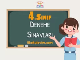 4 SINIF DENEME SINAVI