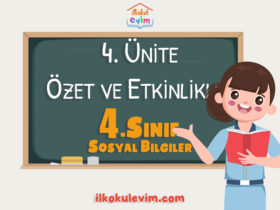 4. Sınıf Sosyal Bilgiler Bilim Teknoloji ve Toplum Ünite Özet ve Etkinlikleri