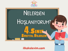 4. Sınıf Sosyal Bilgiler Nelerden Hoşlanıyorum? Neleri Yapabilirim?