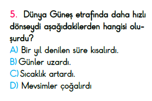 4.Sınıf Ekim Ayı Süreç İzleme Sınavı-3