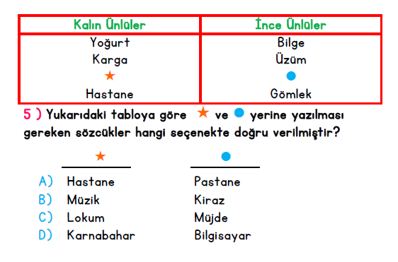 4.Sınıf Ekim Ayı Süreç İzleme Sınavı-1