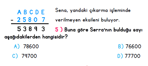 4.Sınıf Ekim Ayı Süreç İzleme Sınavı-1